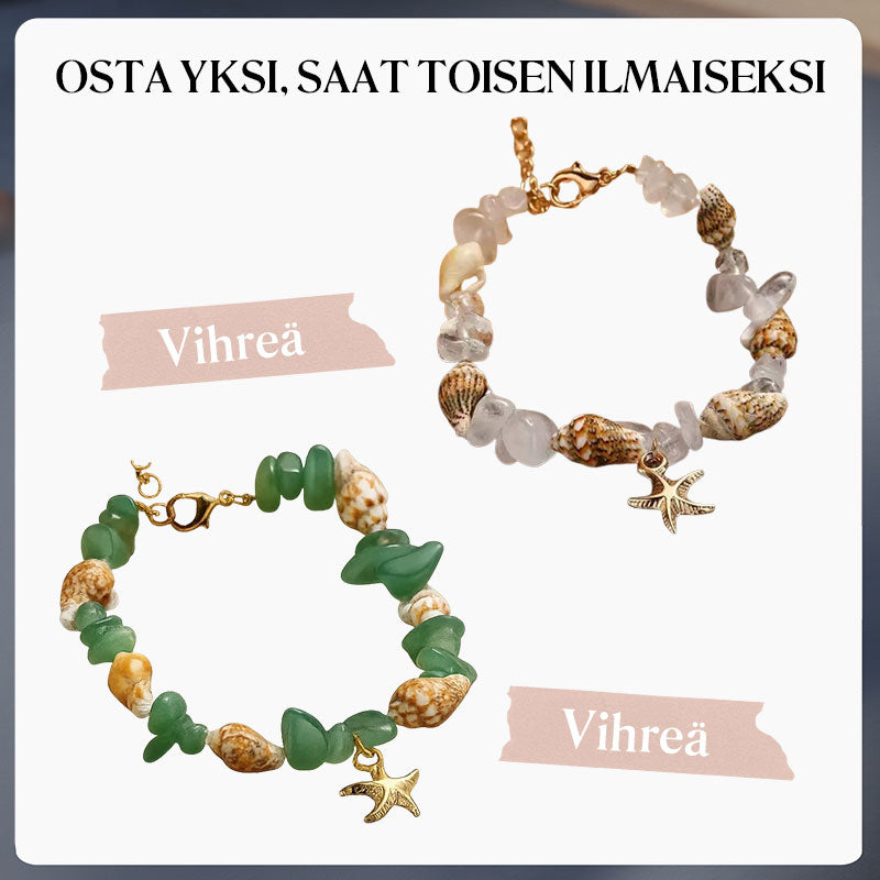 đ MeritĂ€hti-kuori-riisihelmirannekoru