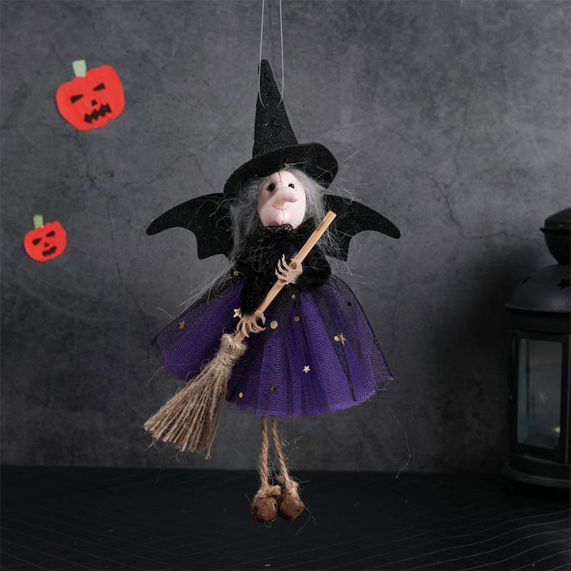 🧙♀️ Noidan riipuskoriste Halloweeniin - Taianomainen Katokoriste ja Ovea Koristelemaan 🎃👻