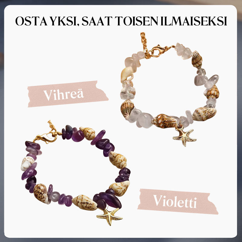 đ MeritĂ€hti-kuori-riisihelmirannekoru