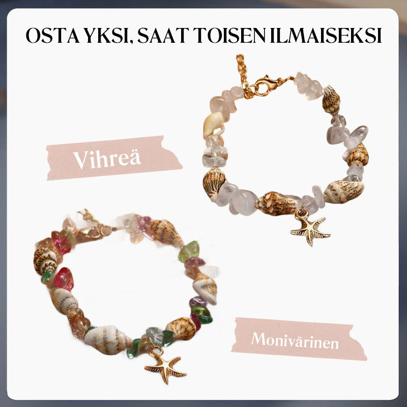 đ MeritĂ€hti-kuori-riisihelmirannekoru