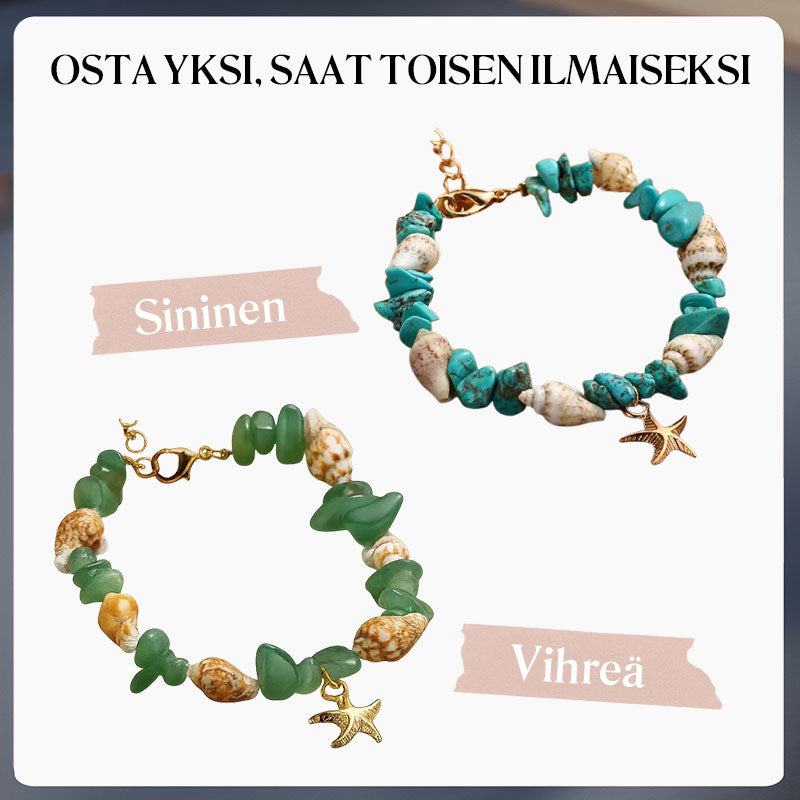 đ MeritĂ€hti-kuori-riisihelmirannekoru