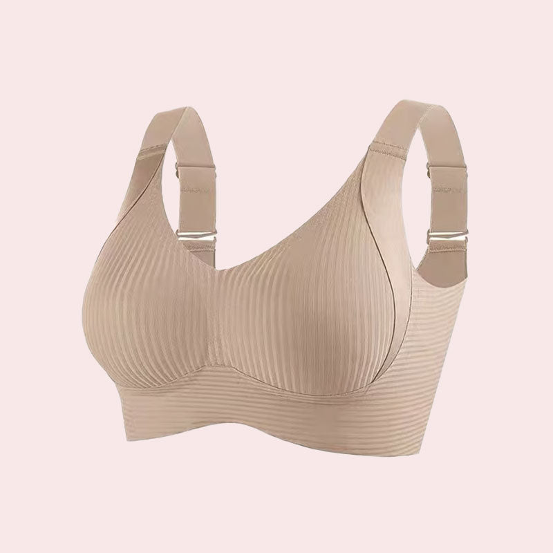 đ„KevÀÀn myynti 49% alennus - Ribbed Push Up sÀÀdettĂ€vĂ€t langattomat rintaliivit naisille