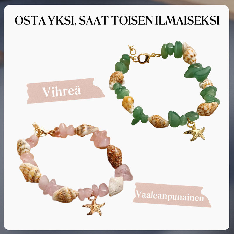 đ MeritĂ€hti-kuori-riisihelmirannekoru
