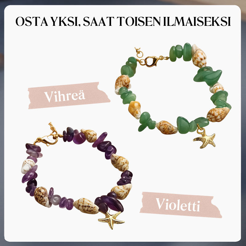đ MeritĂ€hti-kuori-riisihelmirannekoru