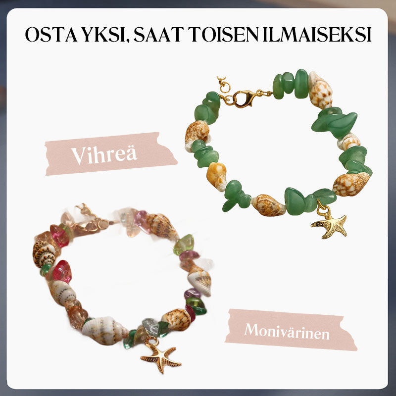 đ MeritĂ€hti-kuori-riisihelmirannekoru