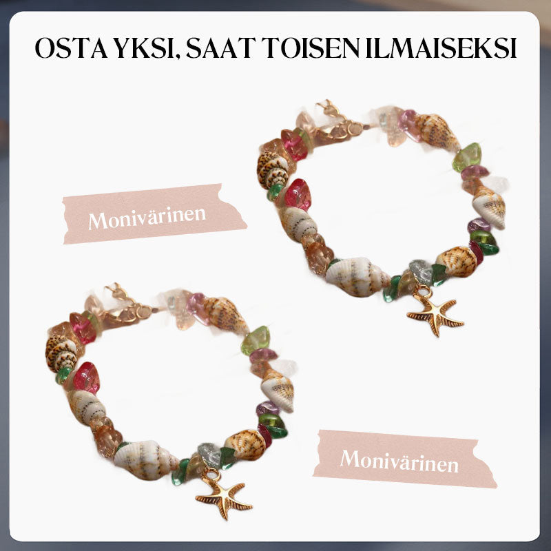 đ MeritĂ€hti-kuori-riisihelmirannekoru