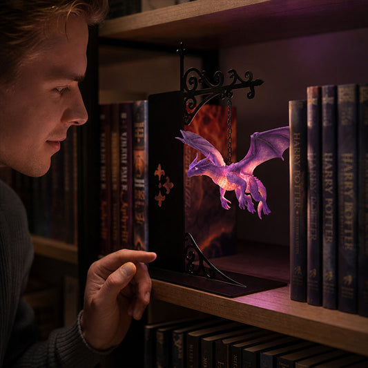 β¨ Breng je boekenkast tot leven! De magische zwevende draak die sfeer maakt π