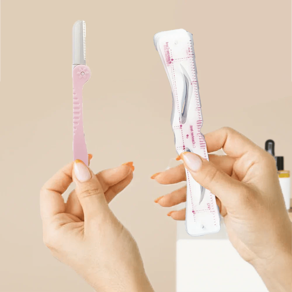 Moeiteloos Prachtige Wenkbrauwen 💕 – Complete Wenkbrauw Sjabloon Set