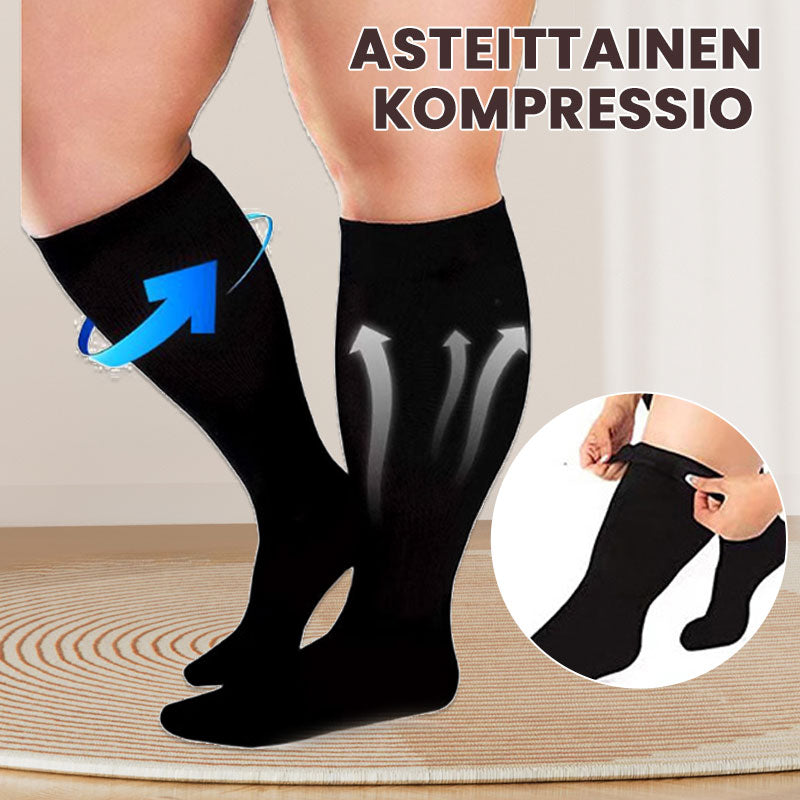 đ§Š Plus-Koko Kompressiosukat 2XLâ7XL