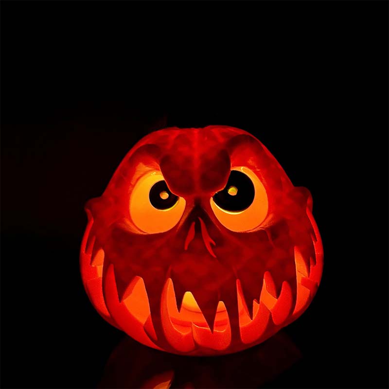 🎃👻 Kammottavan hohtavat kurpitsalyhdyt opastavat sinut karkkien yltäkylläisyyden maahan 🎁🍬