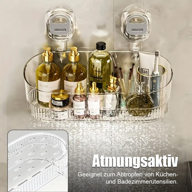 Reiätön monikäyttöinen imukupin säilytysteline