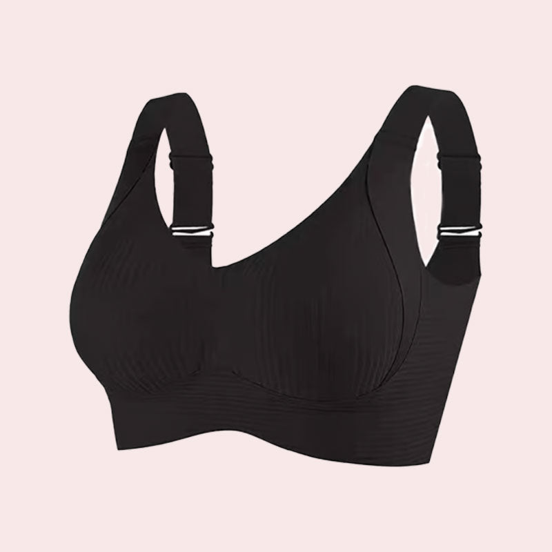 đ„KevÀÀn myynti 49% alennus - Ribbed Push Up sÀÀdettĂ€vĂ€t langattomat rintaliivit naisille