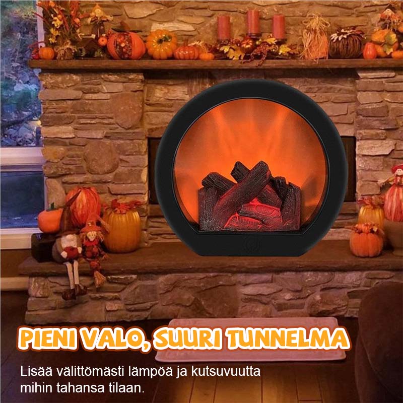 Simuloitu Liekkitakan Valo