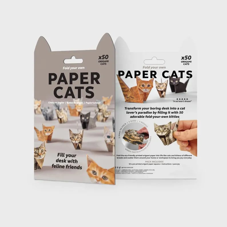 DIY Paper Cats - Luo Oma Origami-kissaparatiisi! 50 Ihastuttavaa Kissaa