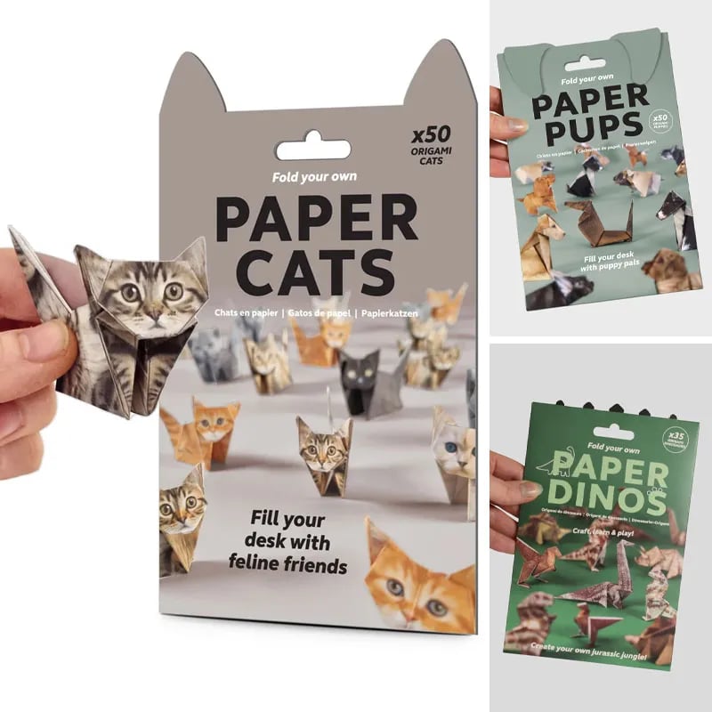 DIY Paper Cats - Luo Oma Origami-kissaparatiisi! 50 Ihastuttavaa Kissaa