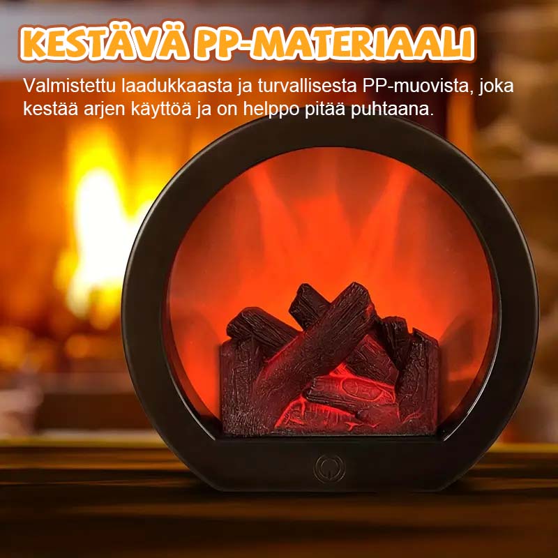 Simuloitu Liekkitakan Valo