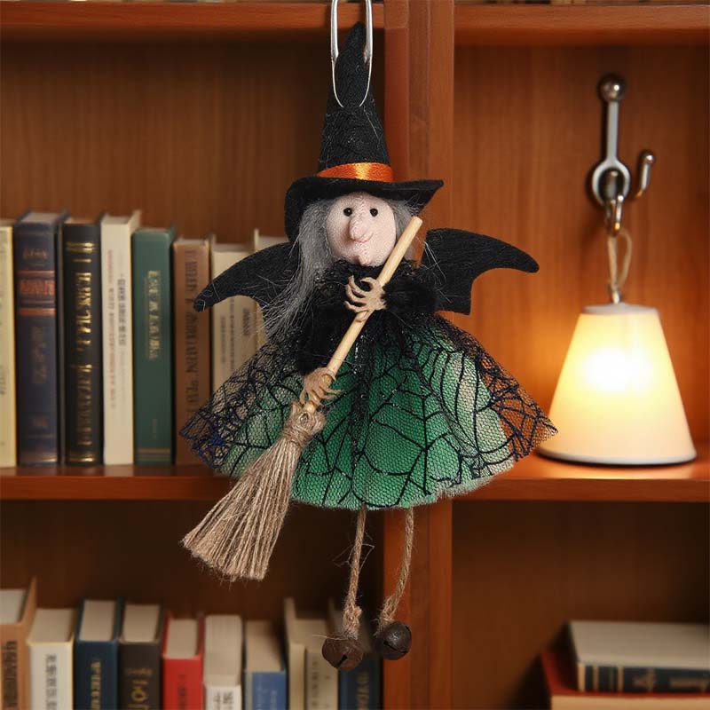 🧙♀️ Noidan riipuskoriste Halloweeniin - Taianomainen Katokoriste ja Ovea Koristelemaan 🎃👻