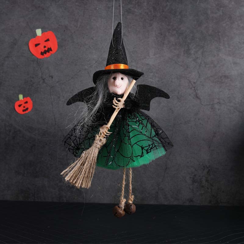 🧙♀️ Noidan riipuskoriste Halloweeniin - Taianomainen Katokoriste ja Ovea Koristelemaan 🎃👻