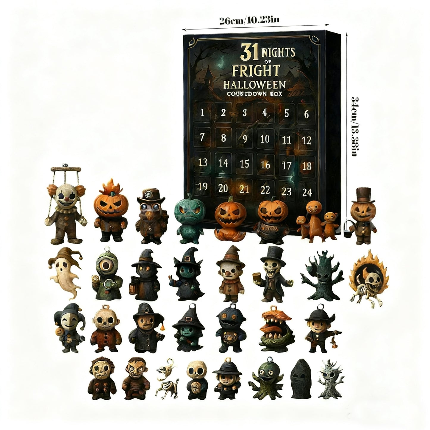 đ Laskenta Kalenteri 2025: 31 PĂ€ivÀÀ Nokkelaa Halloween Iloa -Arvoja! đŠ