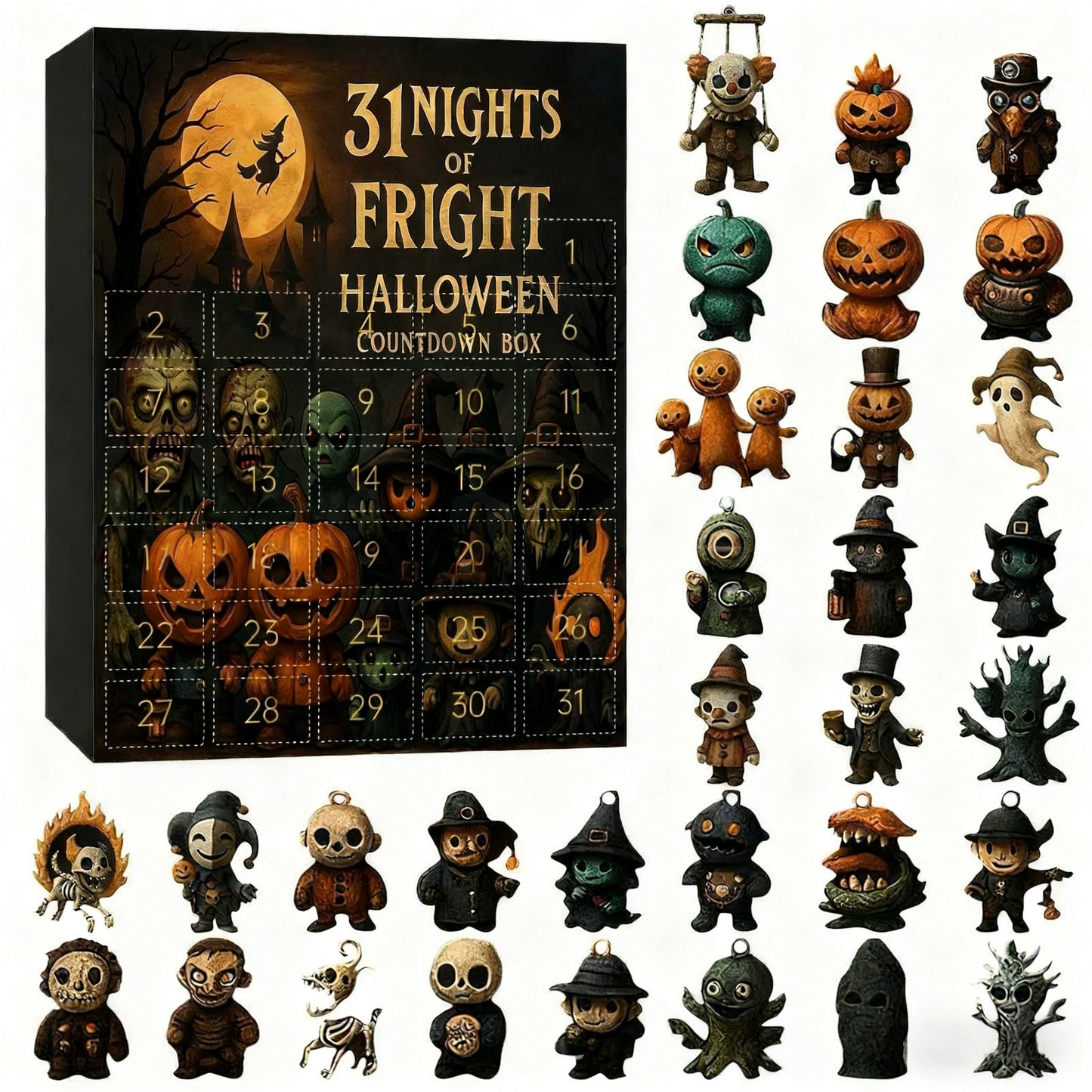 đ Laskenta Kalenteri 2025: 31 PĂ€ivÀÀ Nokkelaa Halloween Iloa -Arvoja! đŠ