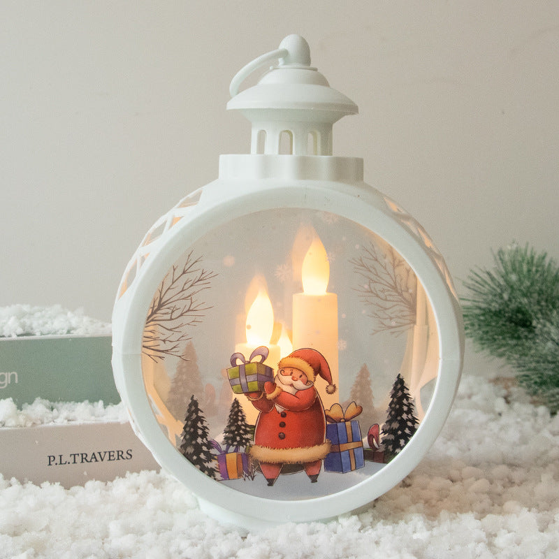 đ Retro LED-jouluyölamppu - joulukoriste ikkunaan ja pöydĂ€lle âš