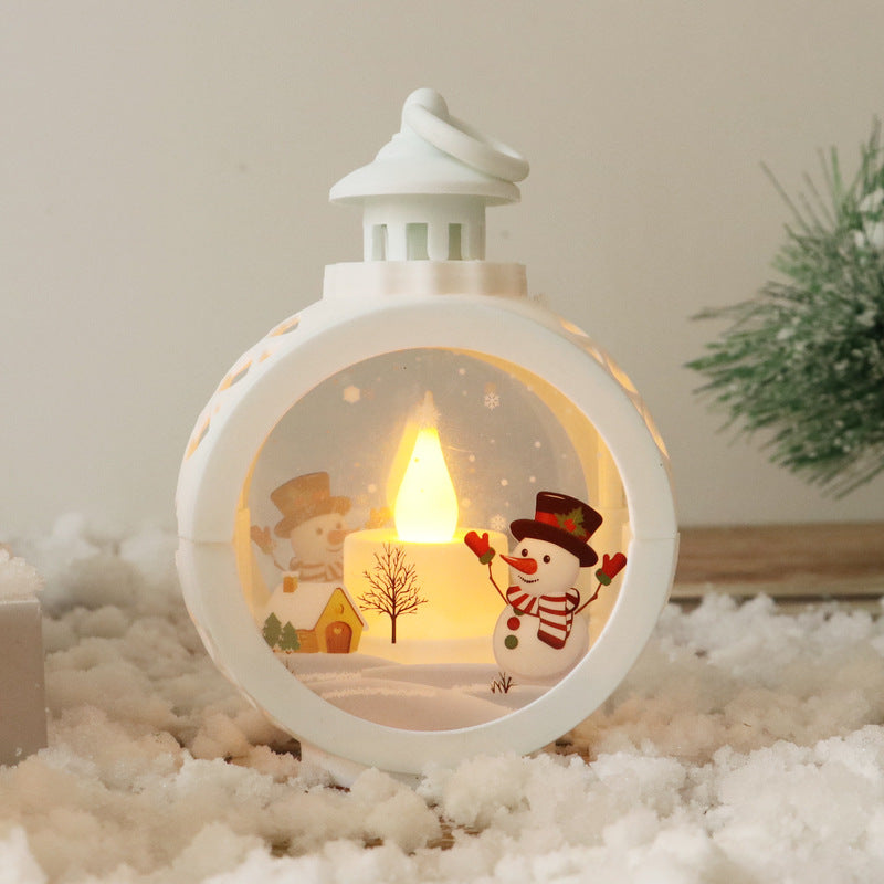 đ Retro LED-jouluyölamppu - joulukoriste ikkunaan ja pöydĂ€lle âš