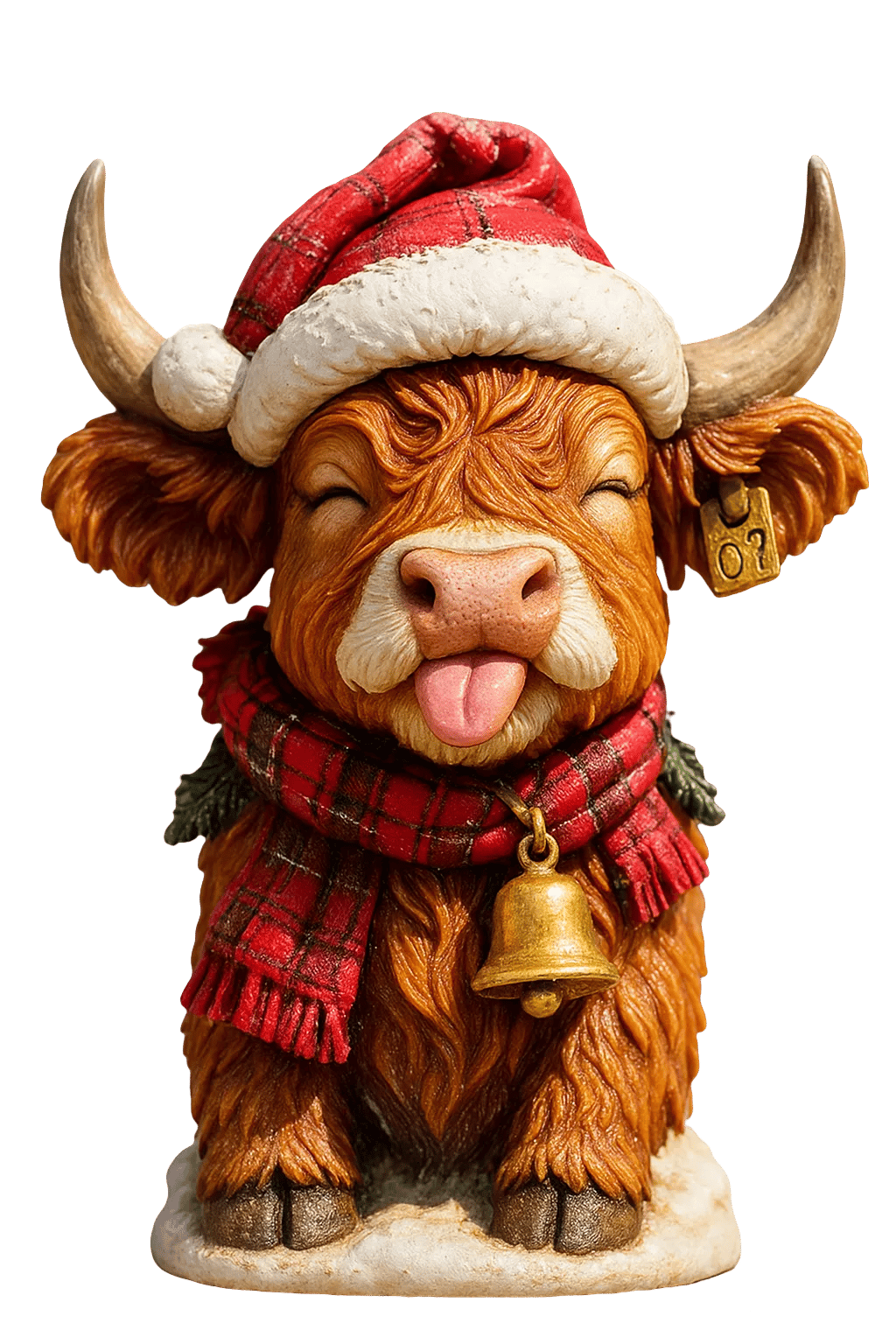 đŽHighland Cow Advent Calendar 2025đ⨠- 3D Handmade Highland Cow Doll(24Pcs)