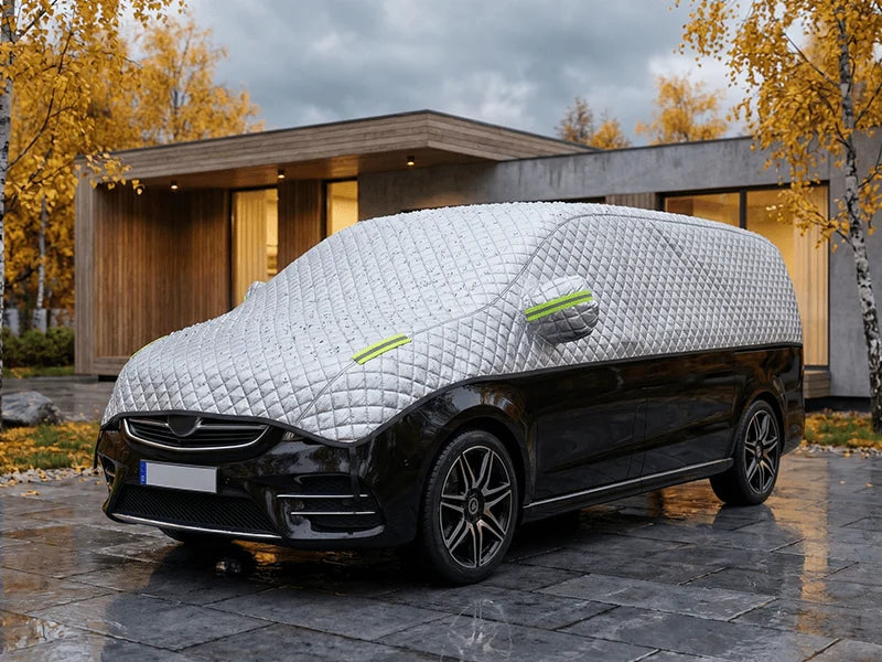 4-Seizoenen Autohoes – Bescherming Tegen Zomerhitte & Wintervorst!