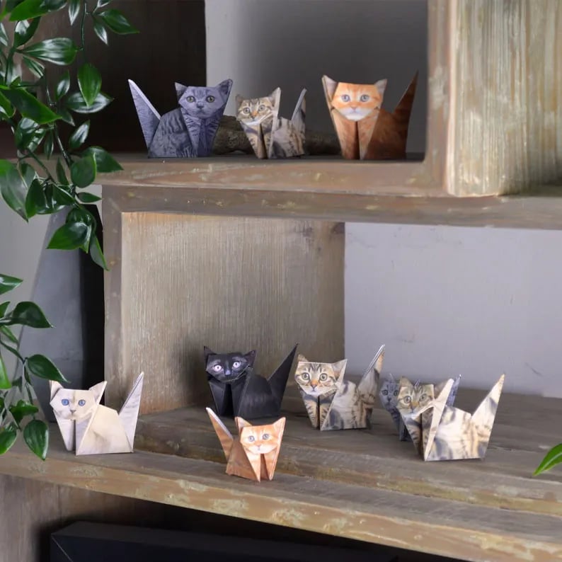 DIY Paper Cats - Luo Oma Origami-kissaparatiisi! 50 Ihastuttavaa Kissaa