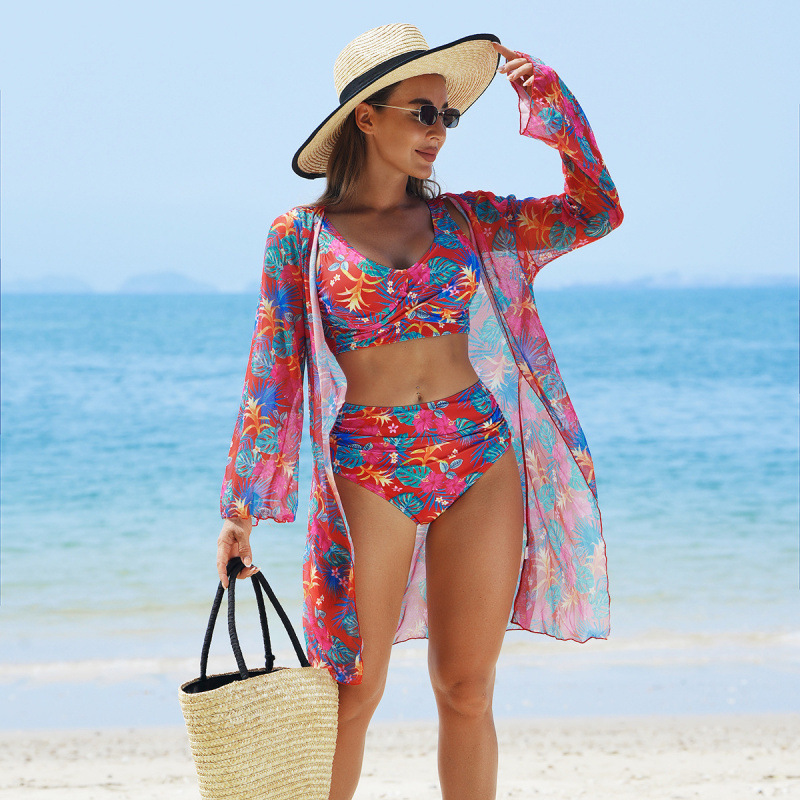 đ KesĂ€saaret-bikini | UPF50+ đïž SÀÀdettĂ€vĂ€ vyötĂ€rö 𩱠Hiekkantorjunta huppu đïž Nopea kuivuminen