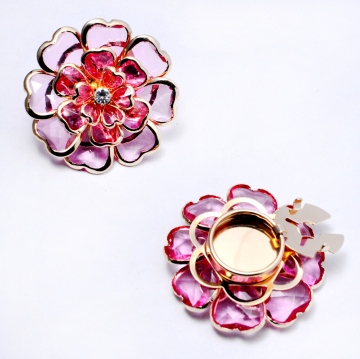 🌸 Clip knopafdekkers met parels en bloemen