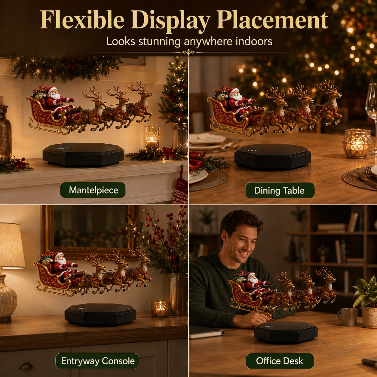 🎅 Zwevende Kerstman Decoratie | De Magische Eyecatcher Voor Kerst! ✨