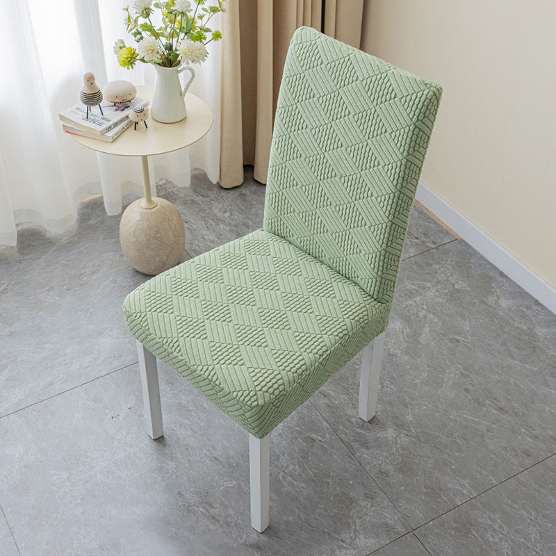 🪑 Geometrische Jacquard Stoelhoes – Geef je Eetkamer een Luxe & Frisse Upgrade! ✨