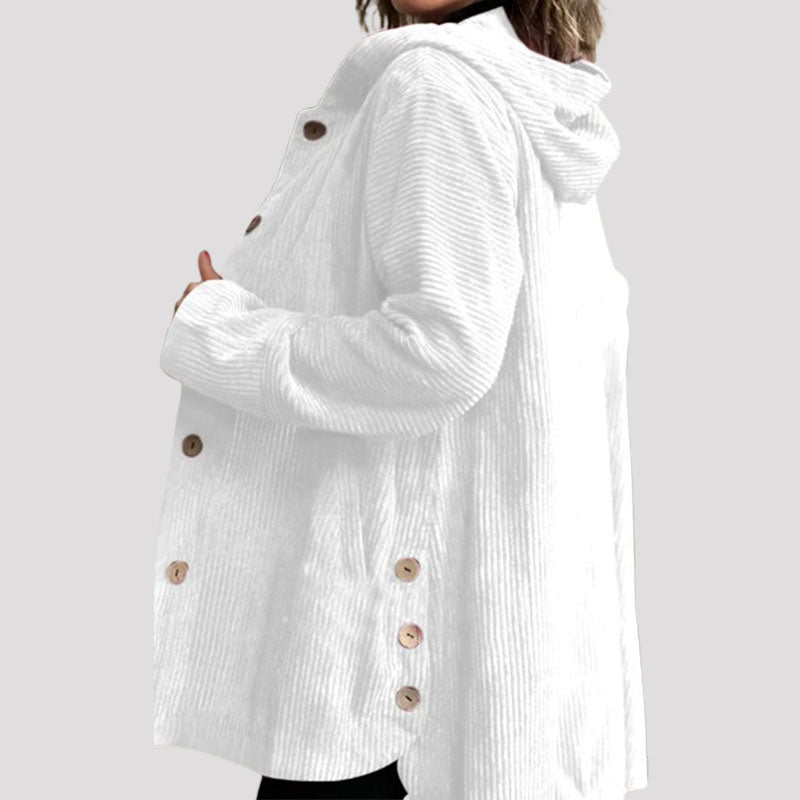 🍂 Syksyn rento samettihupparitakki 🧥