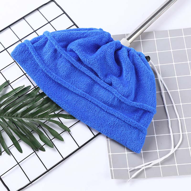 💦 Tehokas ja Imukykyinen Kaksipuolinen Coral-fleece Mopin Pää – Säästä aikaa siivouksessa! ✨