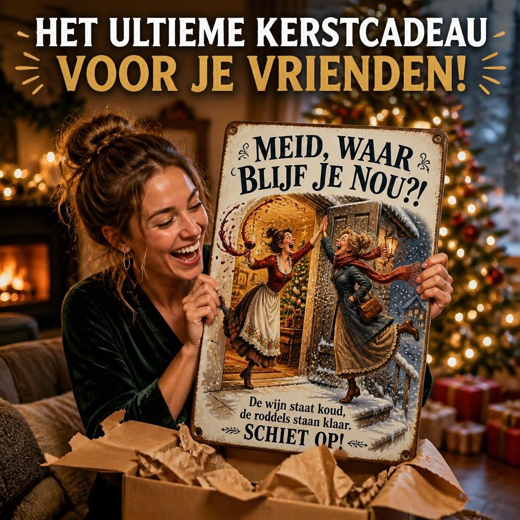 Wacht Je Weer Op Die Ene Vriend? 😂 HÈ HÈ, LEEF JE NOG?! Retro Metalen Bord