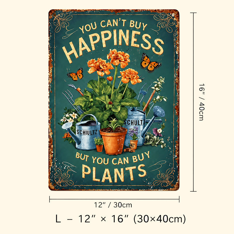 🌿 "Het Perfecte Plantenbord" – Breng Direct Sfeer, Humor & Geluk in Je Tuin!