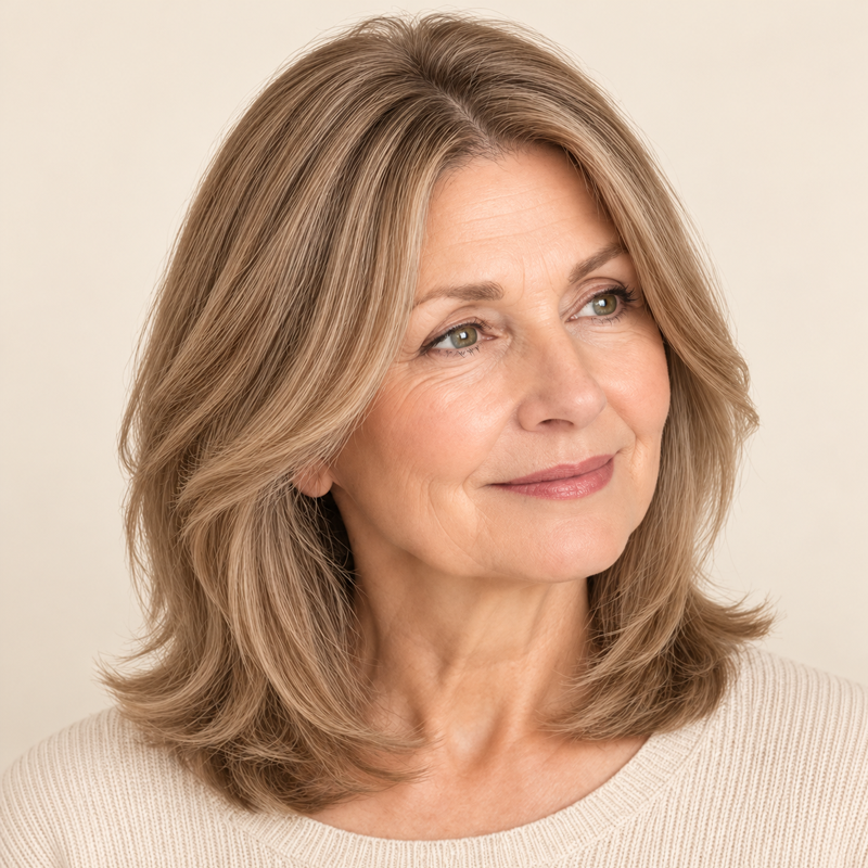 Natuurlijk Haar Topper – Direct Meer Volume & Onzichtbare Scheidingsdekking! ✨💖