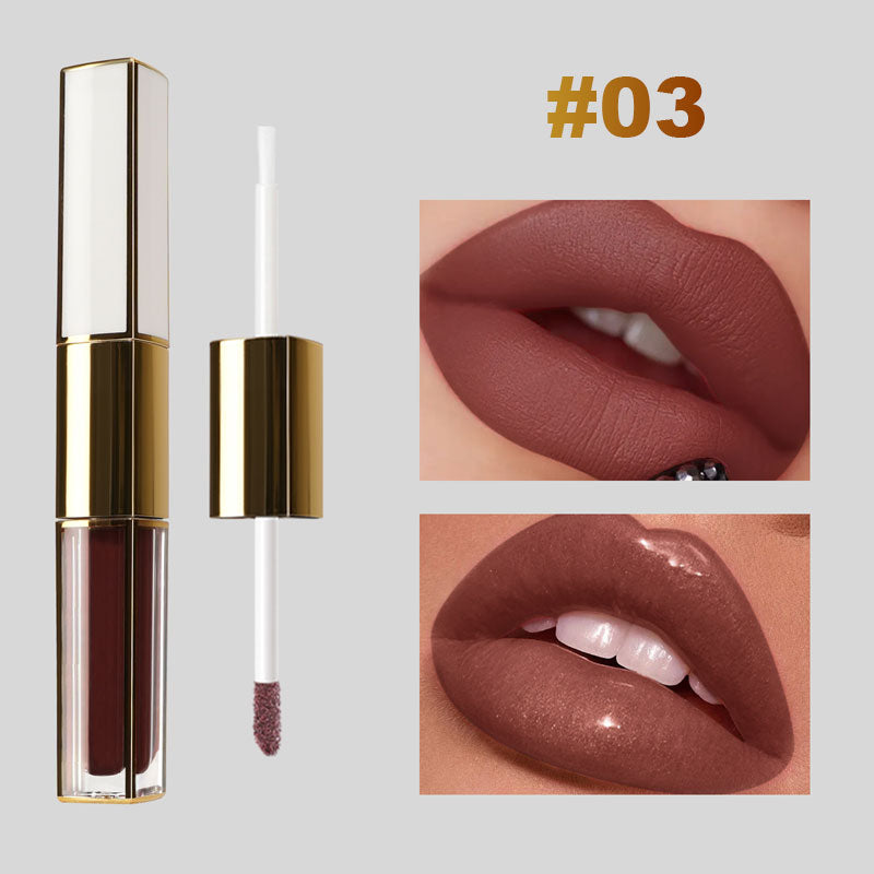 💄 Vetinen kaksipäinen huulikiilto 💋