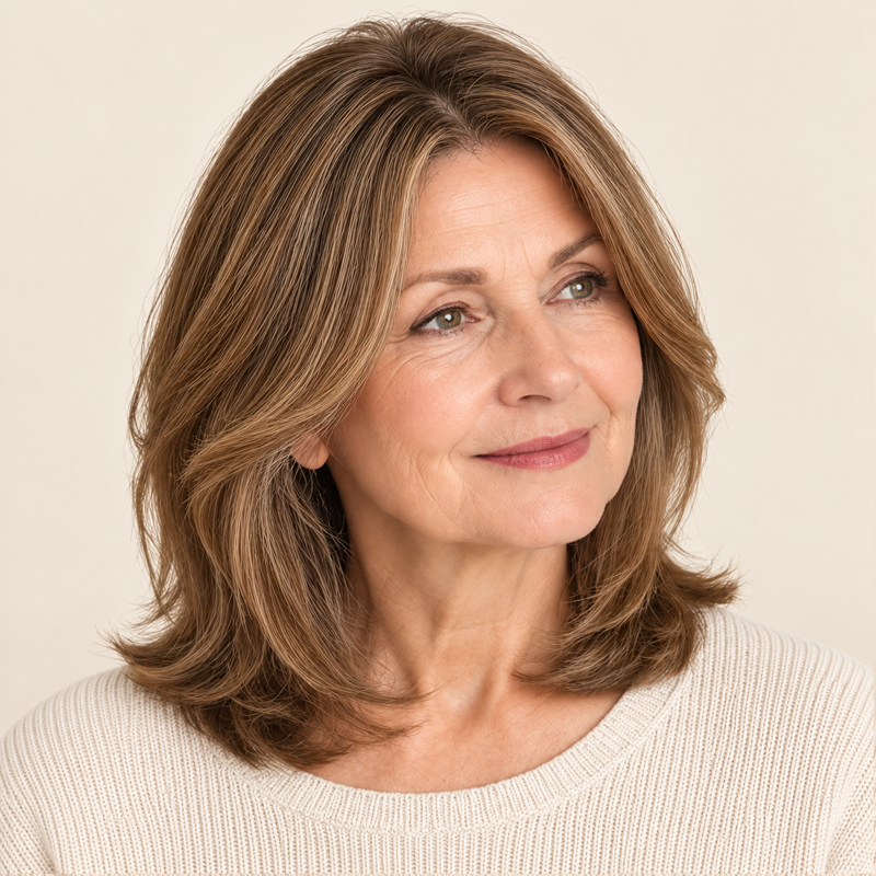 Natuurlijk Haar Topper – Direct Meer Volume & Onzichtbare Scheidingsdekking! ✨💖