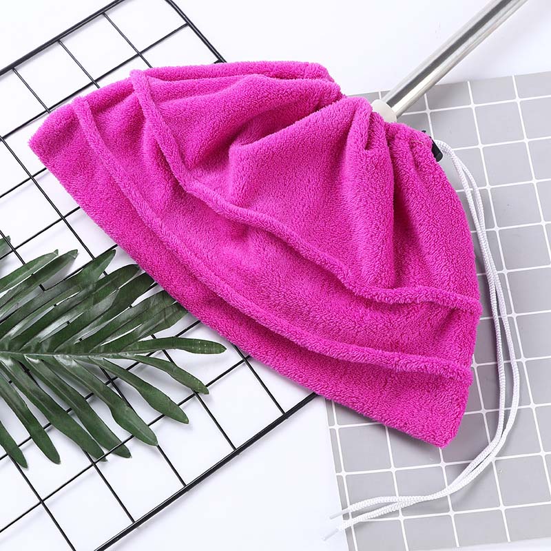 💦 Tehokas ja Imukykyinen Kaksipuolinen Coral-fleece Mopin Pää – Säästä aikaa siivouksessa! ✨