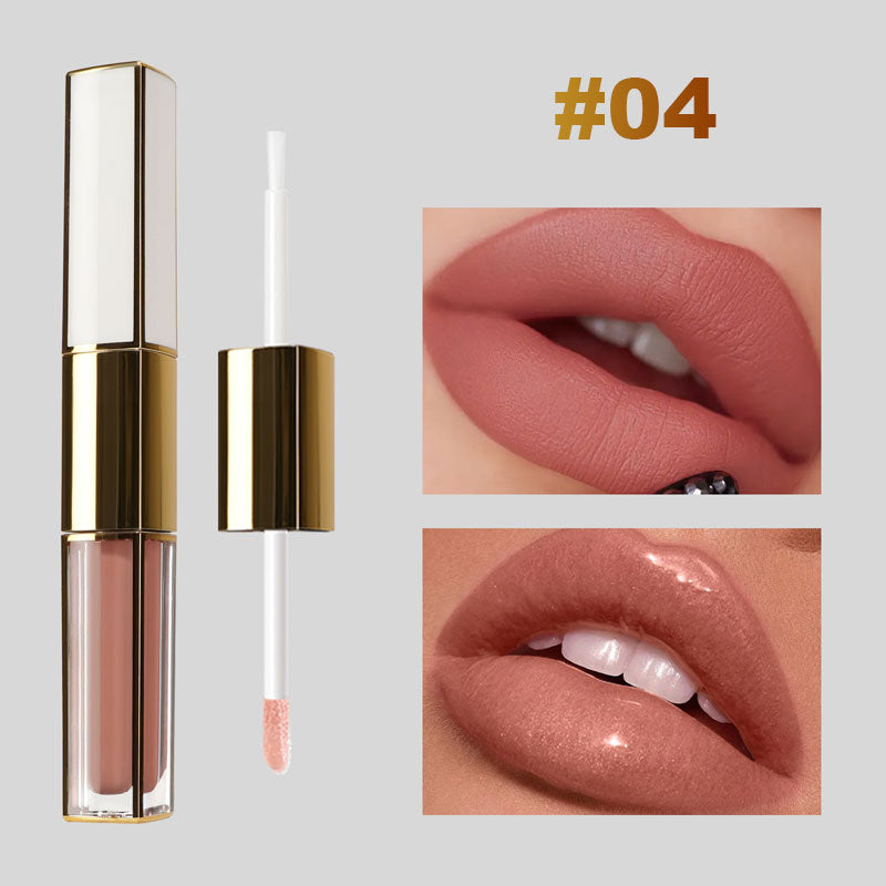 💄 Vetinen kaksipäinen huulikiilto 💋