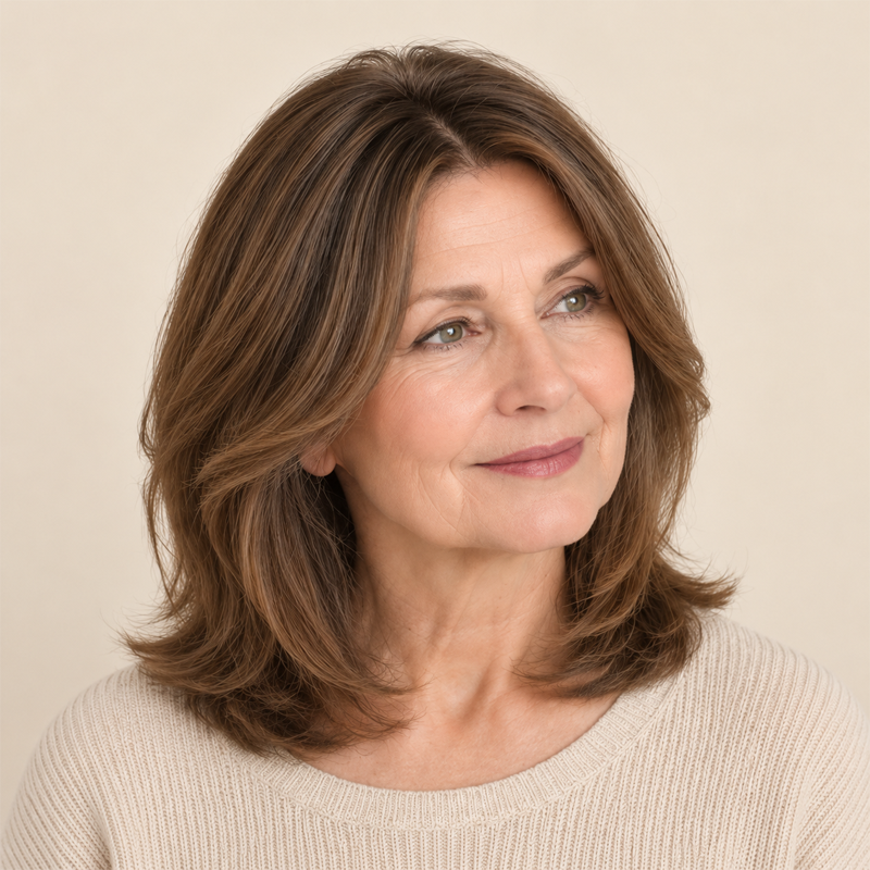 Natuurlijk Haar Topper – Direct Meer Volume & Onzichtbare Scheidingsdekking! ✨💖