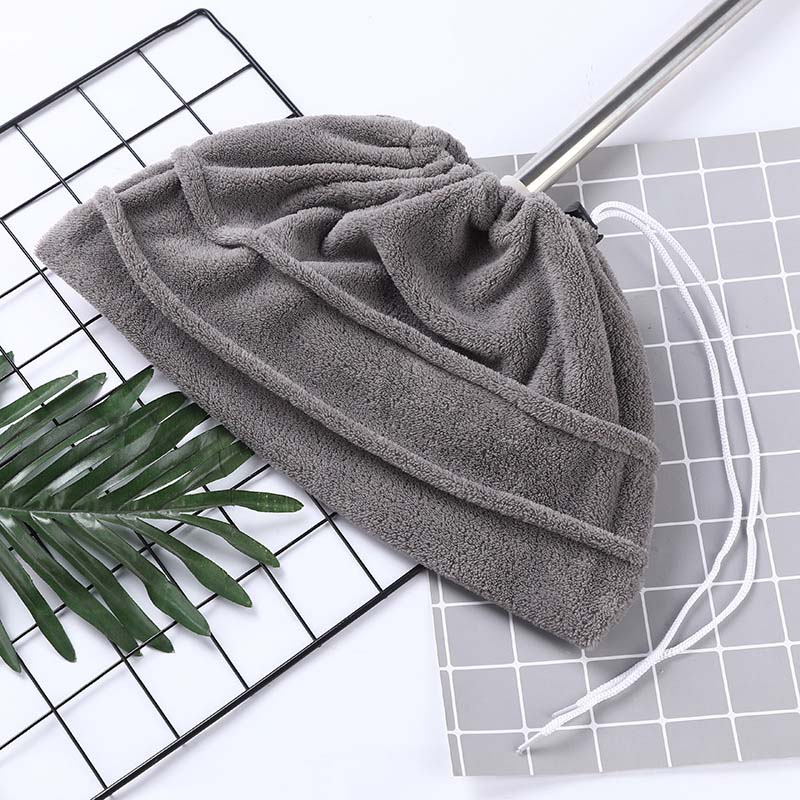 💦 Tehokas ja Imukykyinen Kaksipuolinen Coral-fleece Mopin Pää – Säästä aikaa siivouksessa! ✨