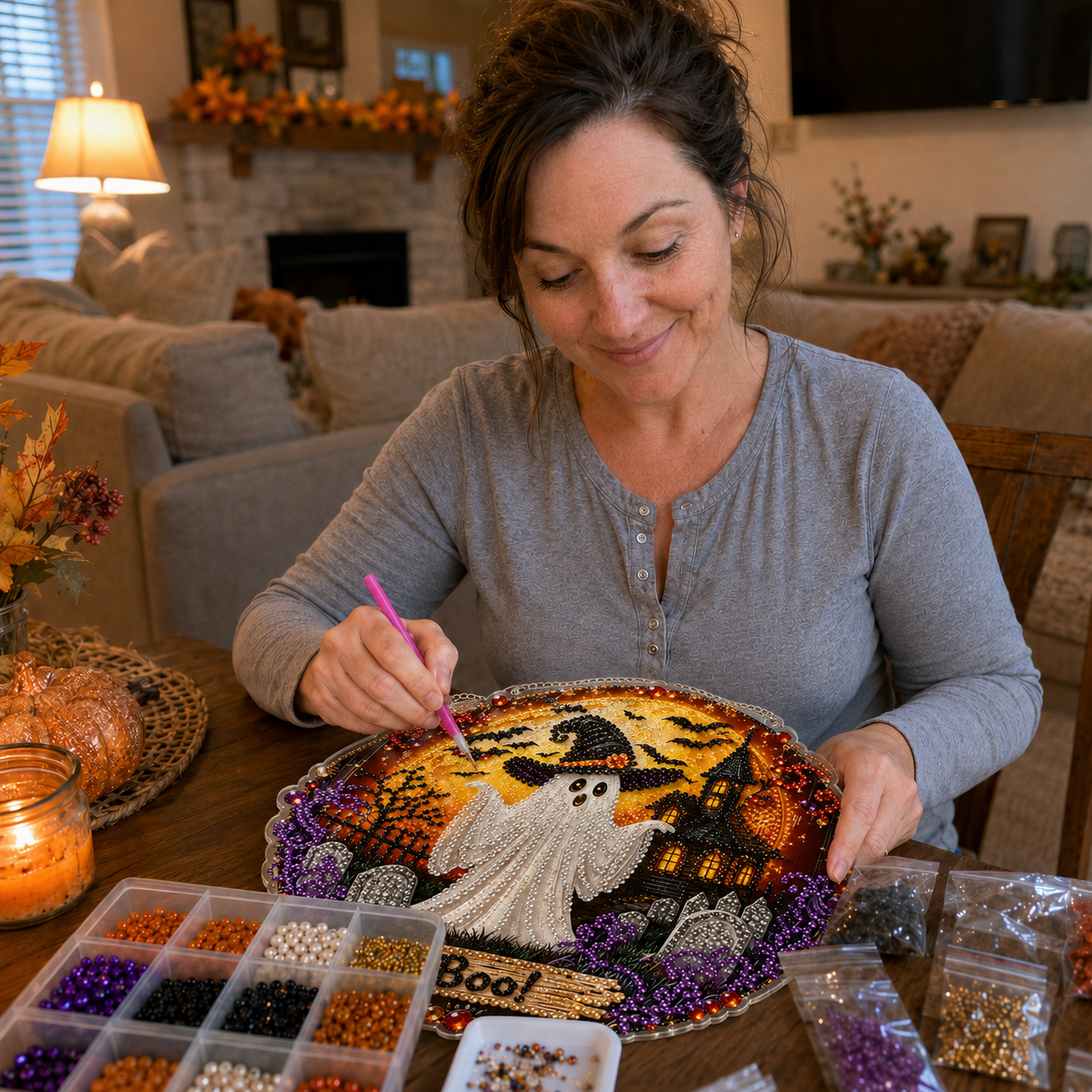 🌙 Breng Je Ramen Tot Leven! Magische & Gezellige Halloween Decoratie 🔮