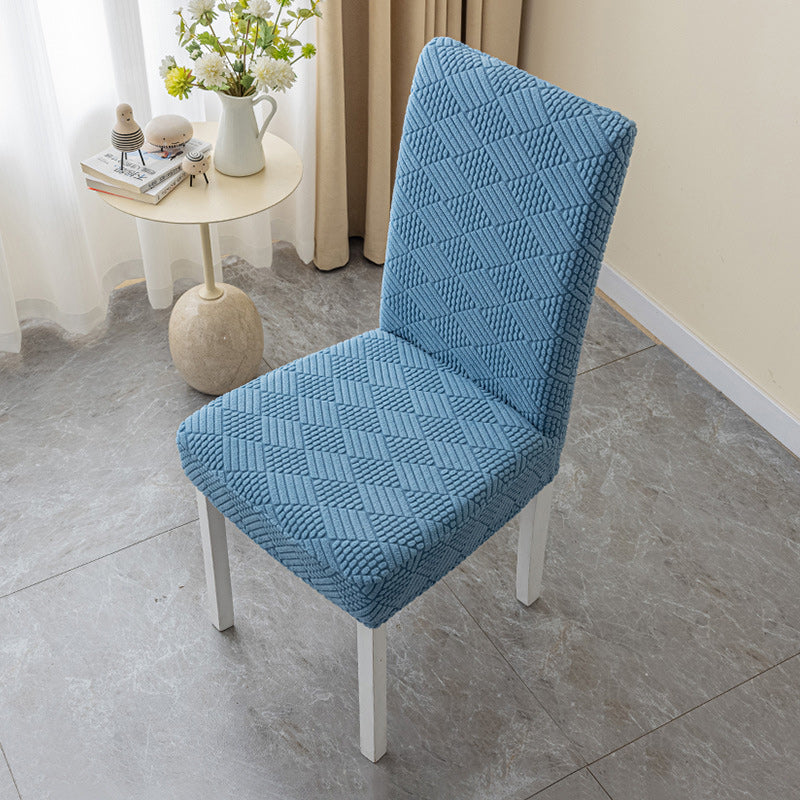🪑 Geometrische Jacquard Stoelhoes – Geef je Eetkamer een Luxe & Frisse Upgrade! ✨