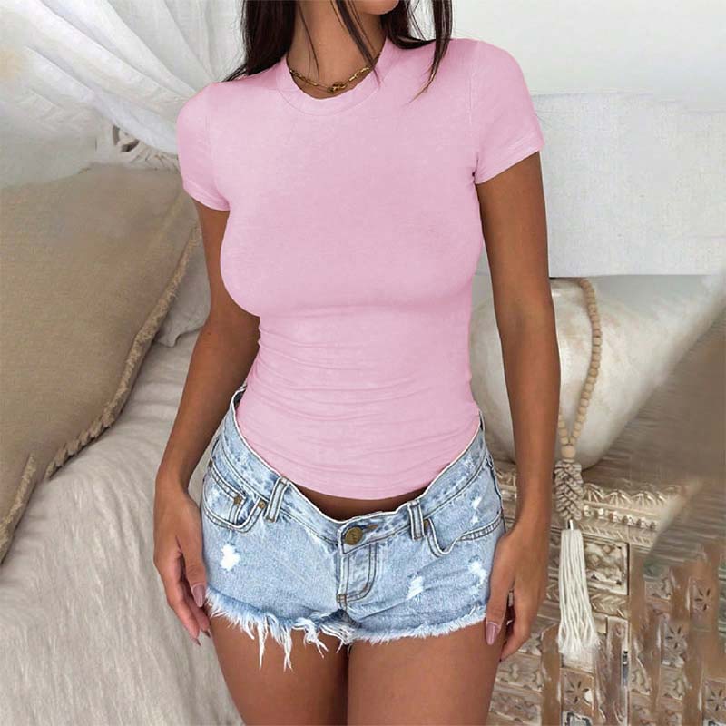 🌿✨ Breathable cotton T-shirt ✨ 💧 Sweat-wicking and quick-drying 🌼 Perfect fit 🚲 Suitable for everyday wear and fitness activities