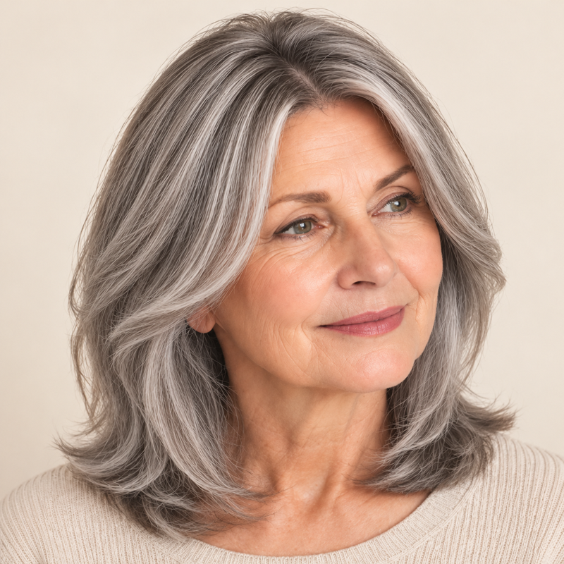 Natuurlijk Haar Topper – Direct Meer Volume & Onzichtbare Scheidingsdekking! ✨💖