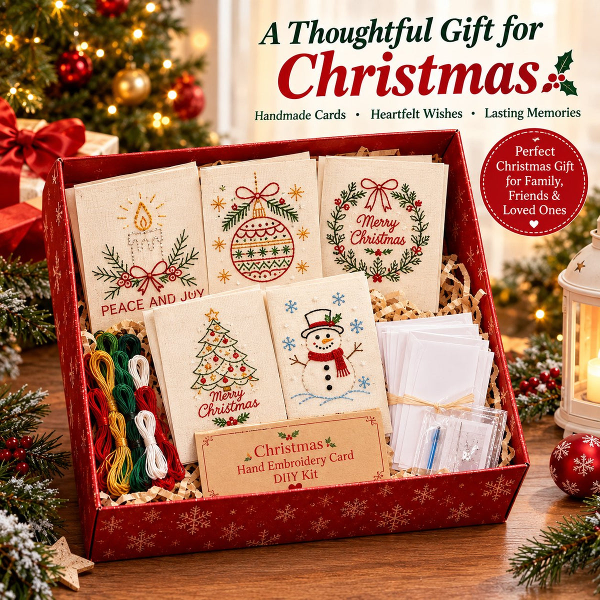 Creëer Warmte & Magie Met Jouw Eigen Kerstkaarten 🕯️