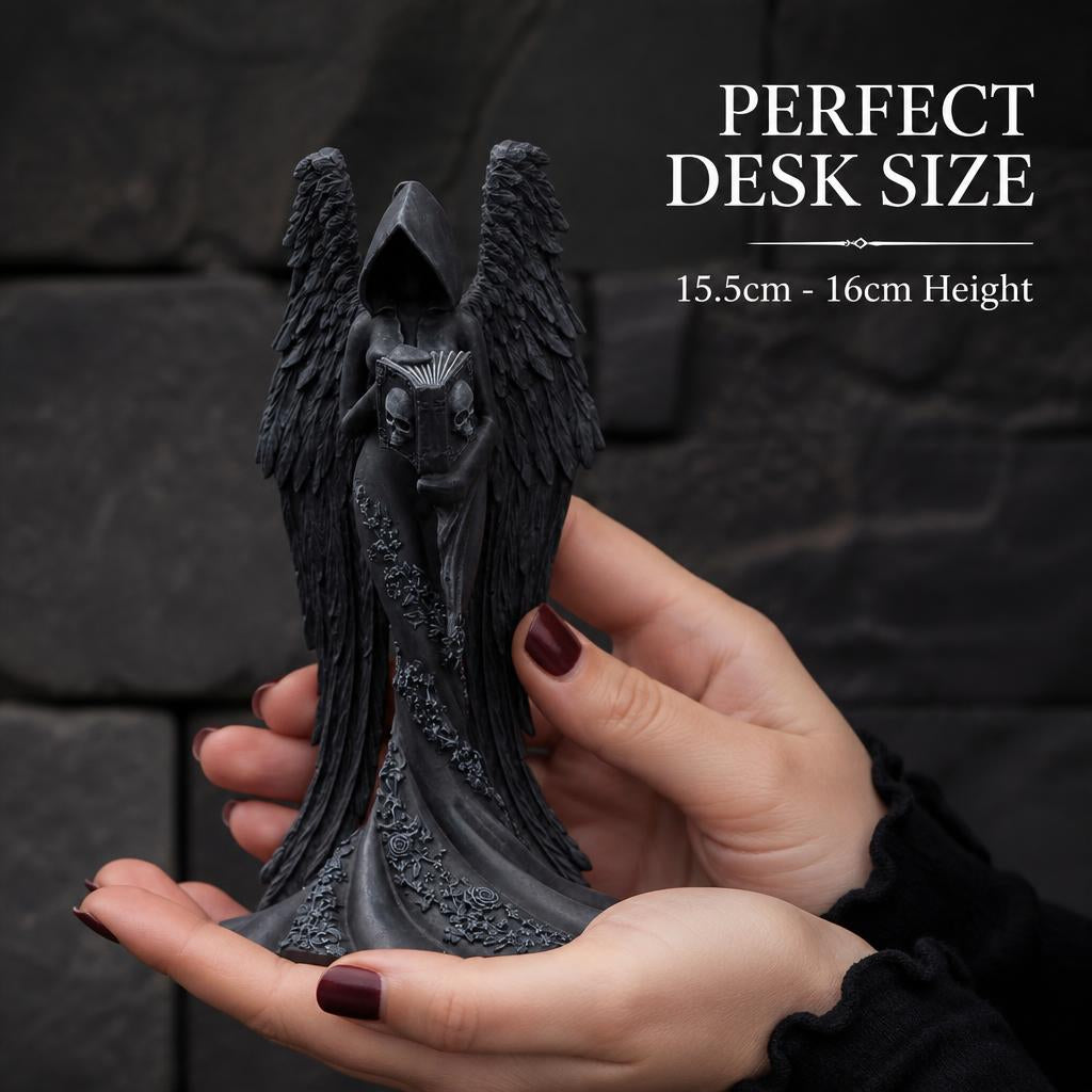 🗡️ Exclusieve Gothic Beeldjes Collectie – Duistere Elegantie voor Bureau & Boekenplank 🔮